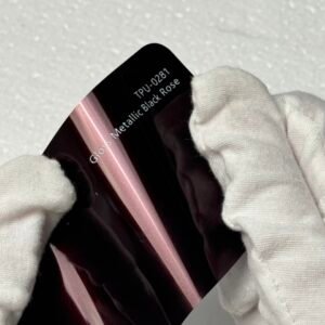 Gloss Metallic Black Rose