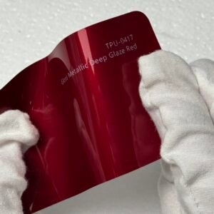 Gloss Metallic Deep Glaze Red