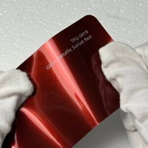 Gloss Metallic Sunet Red
